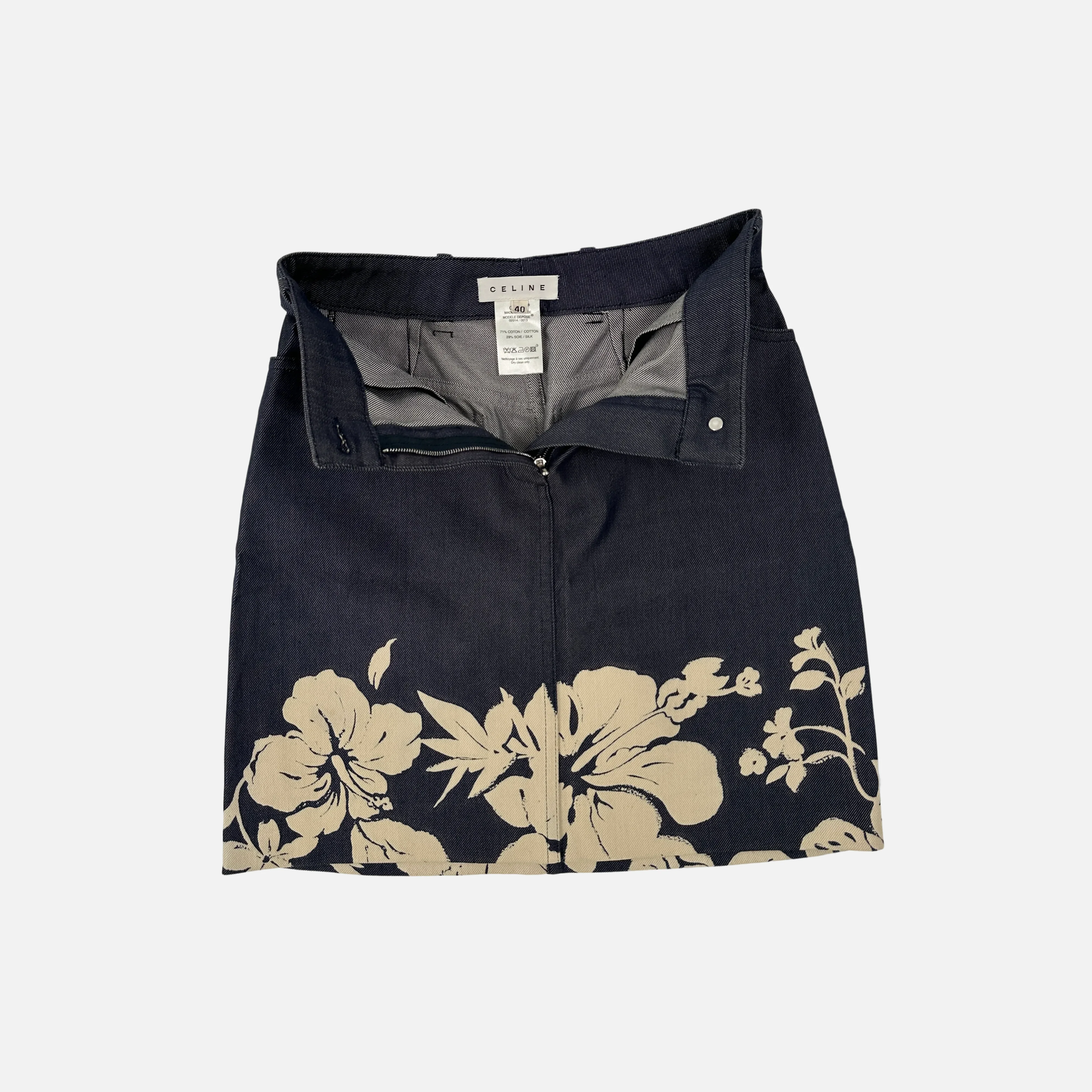Celine Vintage Mini Skirt - Image 4