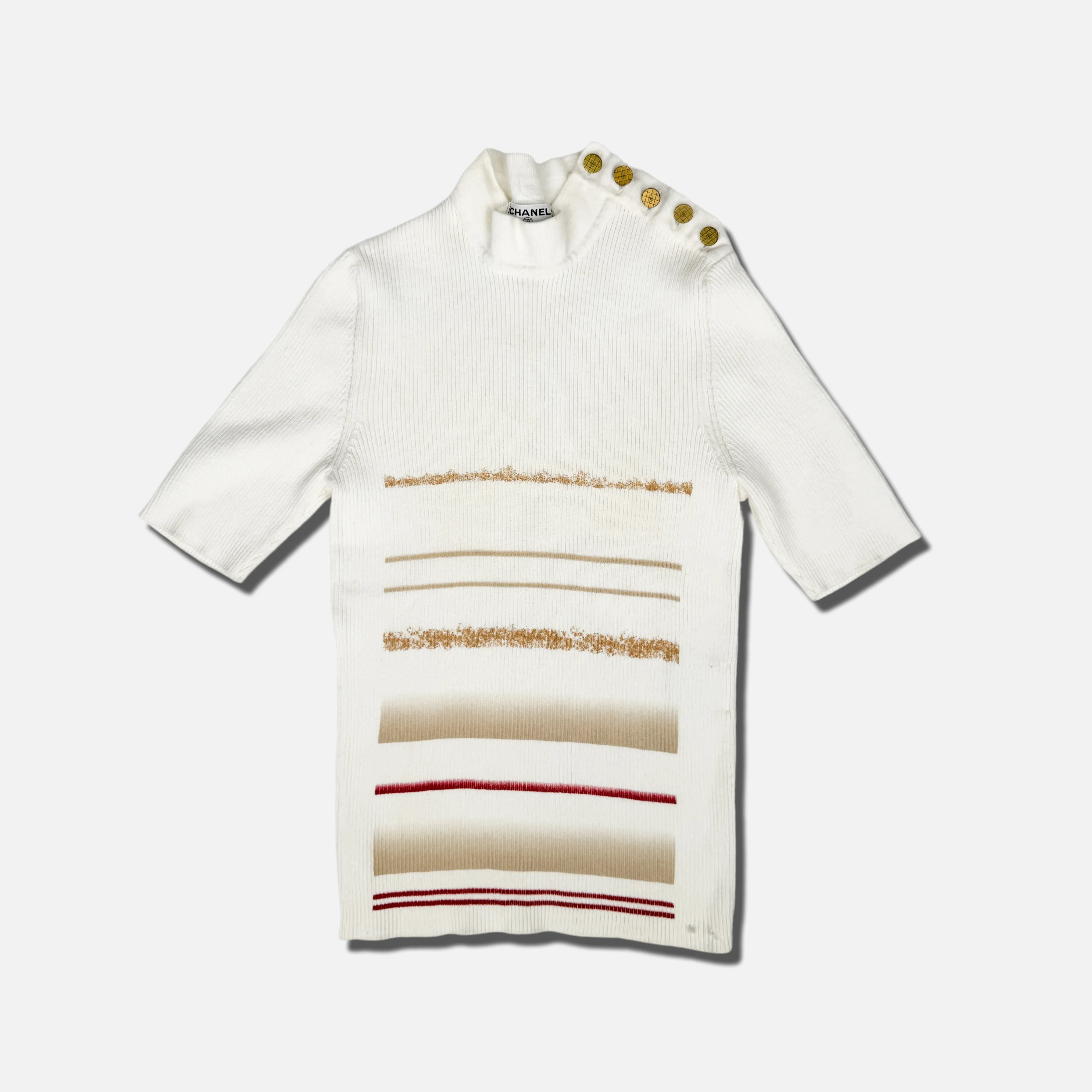 Chanel Vintage Knit Top - Image 3
